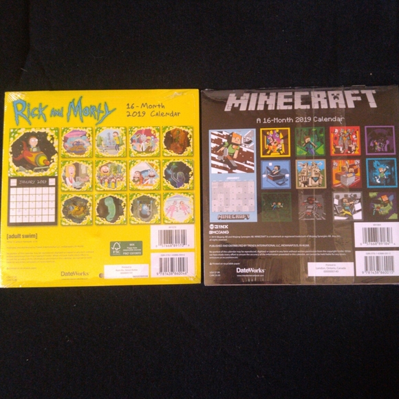 Assorted Franchise Calenders - Picture 3 of 3